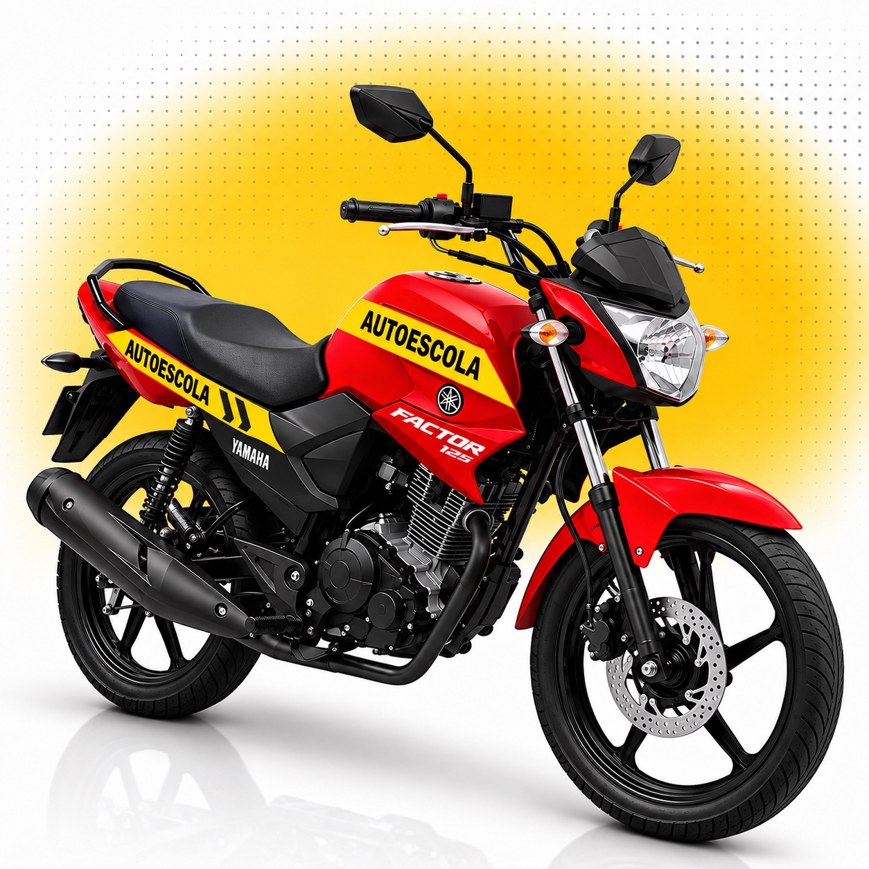 Aulas práticas de Moto Categoria A Manual ou Automática Autoescola Península